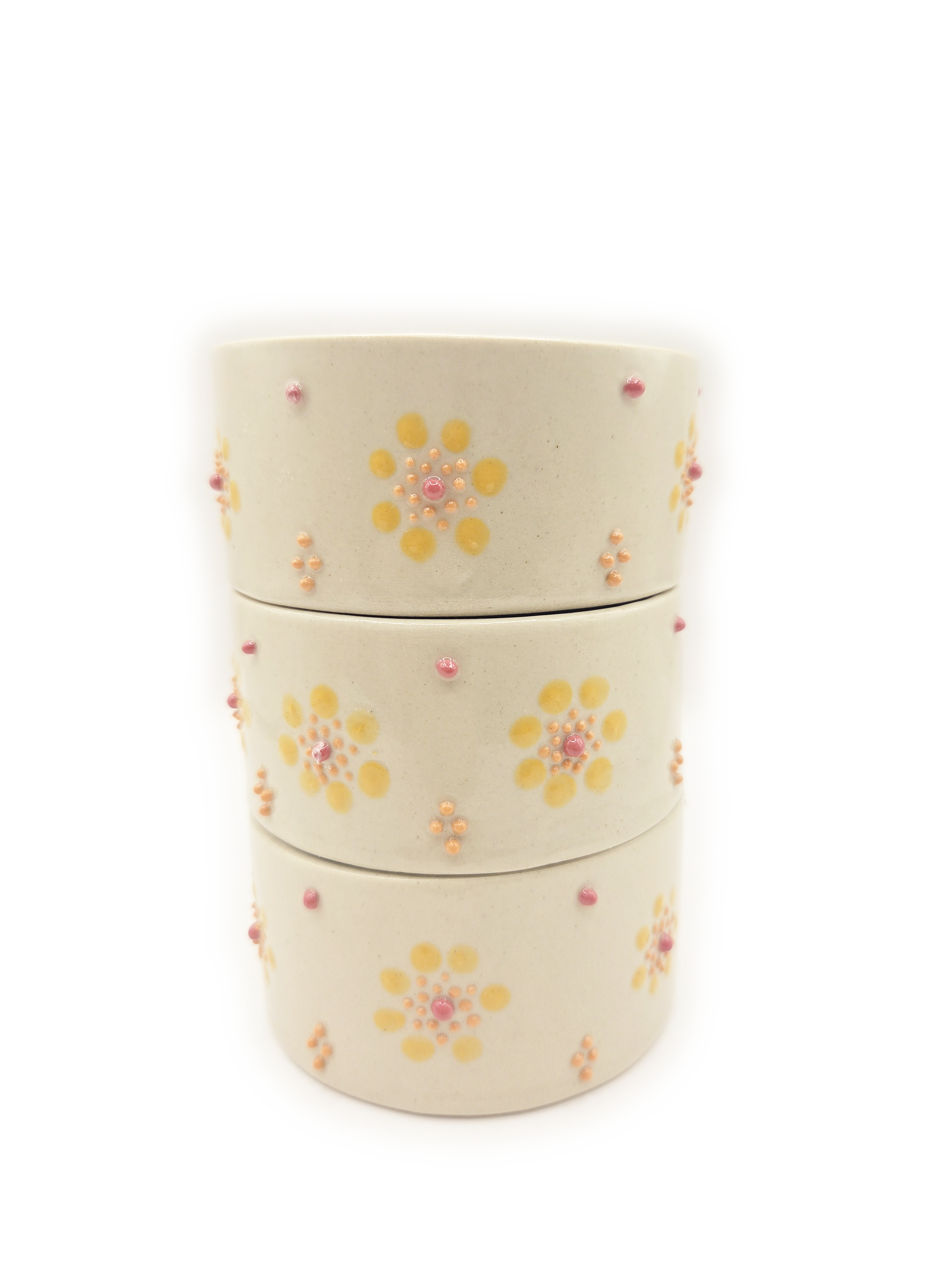 Zestaw trzech mieseczek